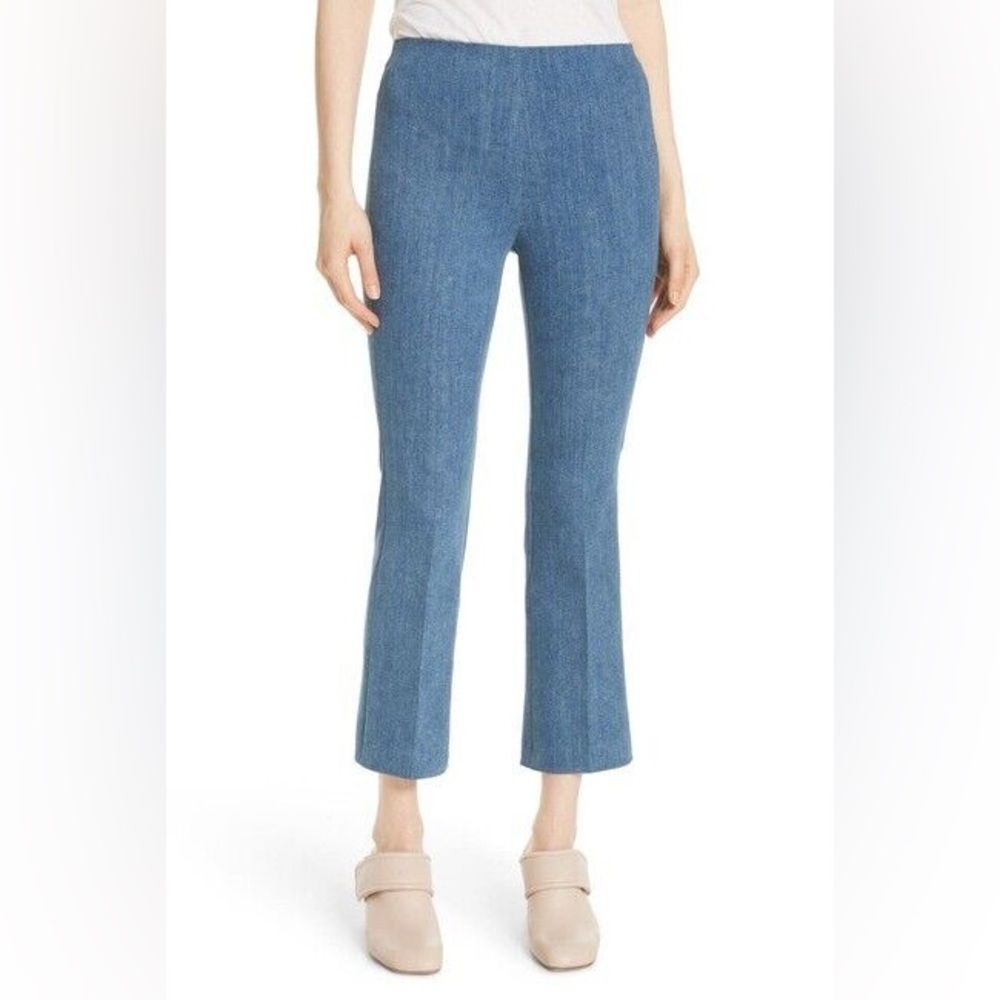 NWT Rag & Bone Hina Cropped Straight-Leg Pants Clean Ambra Size 0